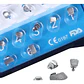 Brackets Linguales Juego Con Tubos 28u Calidad Santiago - Miniatura 1