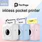 Mini Impresora Térmica Peripage Bt Portátil Goojprt Santiago - Miniatura 11