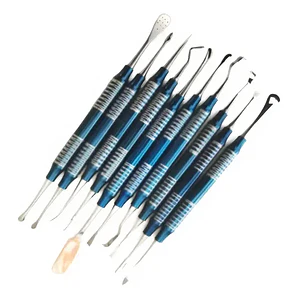 Elevadores De Seno Maxilar Set Azul 10 Piezas Calidad Stgo.