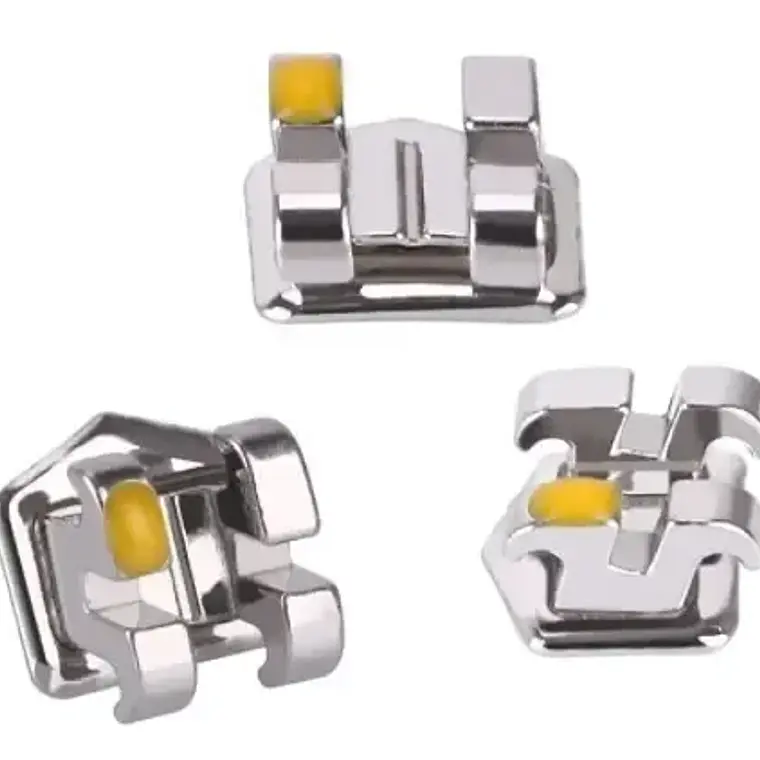 Brackets Ortodoncia Metálicos Roth Mtb 0.22 Azdent Santiago 4