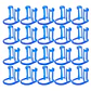 Clip Porta Tórulas Dental X 20 Unidades Comodidad Stgo. - Miniatura 4