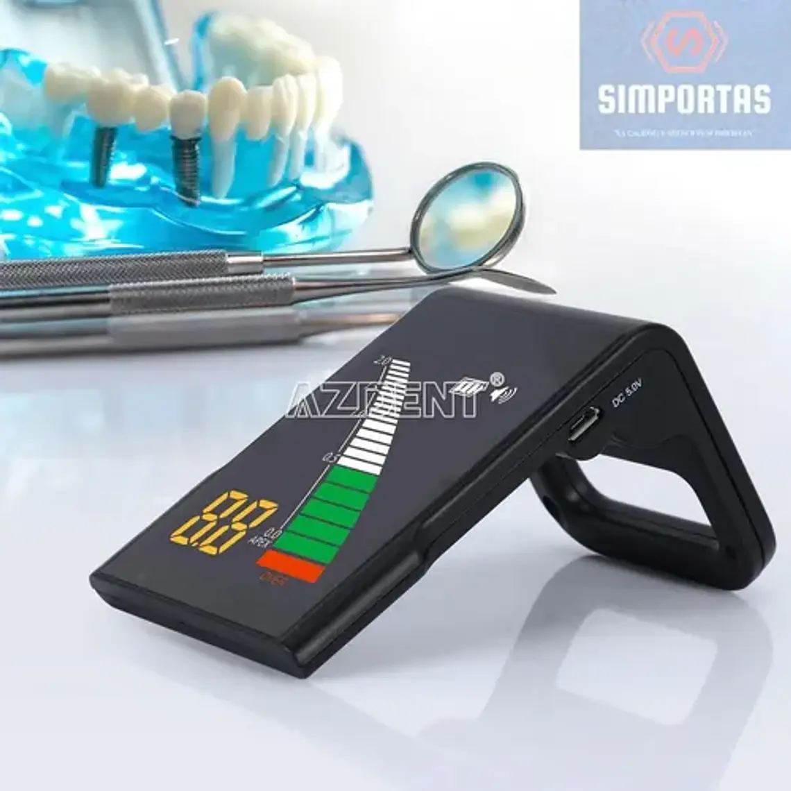 Localizador Apical Portable E Inteligente Recargable Lcd 3,2 5