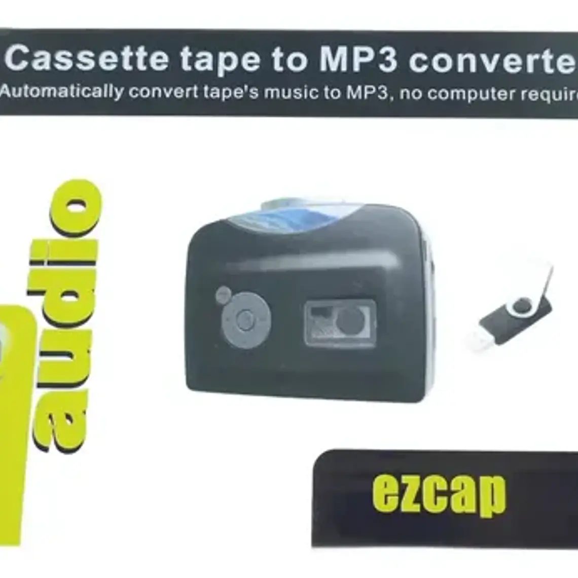 Transpasa Convierte Cassette A Mp3 Via Usb Convertidor Stgo. 7
