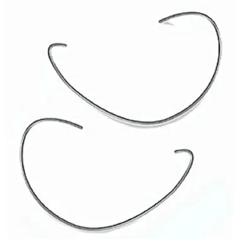 Arcos Curva Reversa Niti Super Elástico Ortodoncia 2u/sobre 10