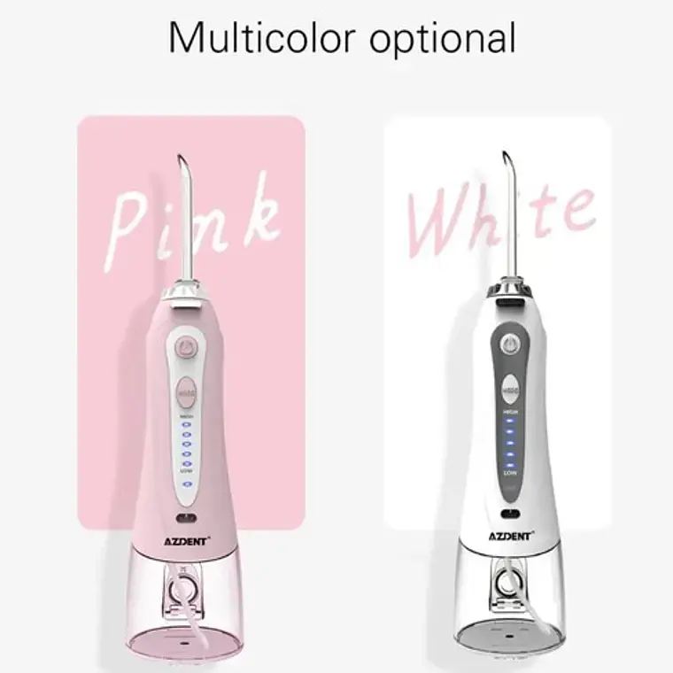Irrigador Dental Limpieza Bucal Recargable 5 Modos Ipx7 3