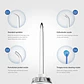 Irrigador Dental Limpieza Bucal Recargable 5 Modos Ipx7 - Miniatura 8