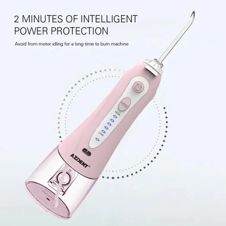 Irrigador Dental Limpieza Bucal Recargable 5 Modos Ipx7 21