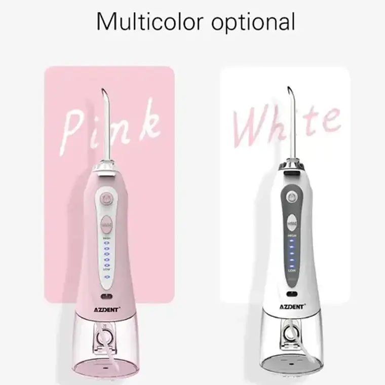 Irrigador Dental Limpieza Bucal Recargable 5 Modos Ipx7 22
