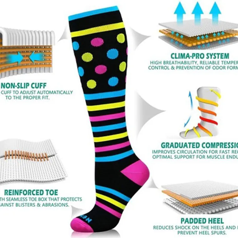 Medias Compresivas Calcetas Diseño Calidad Santiago 43