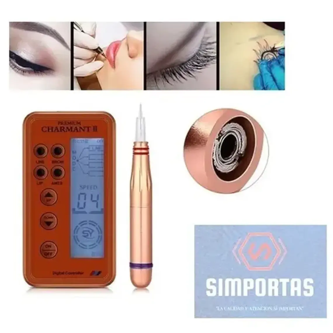  Dermografo Charmant Premium Microblading Liner Santiago 4