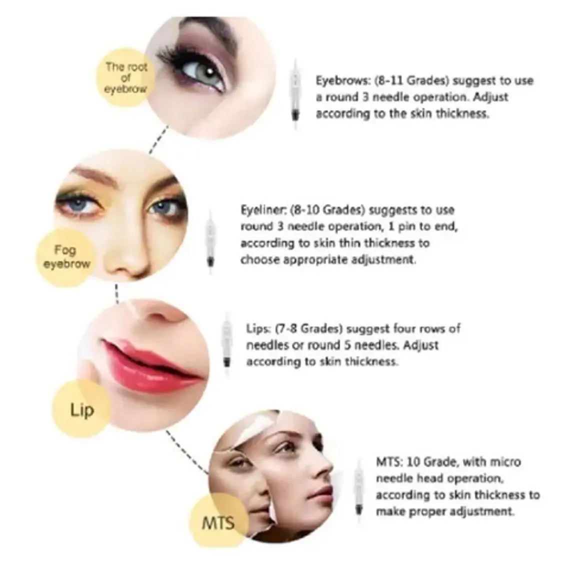  Dermografo Charmant Premium Microblading Liner Santiago 6