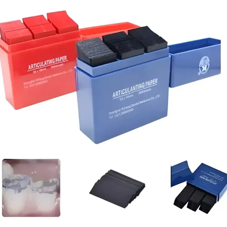 Papel Articular Dental Oclusión 300u Calidad Santiago 3