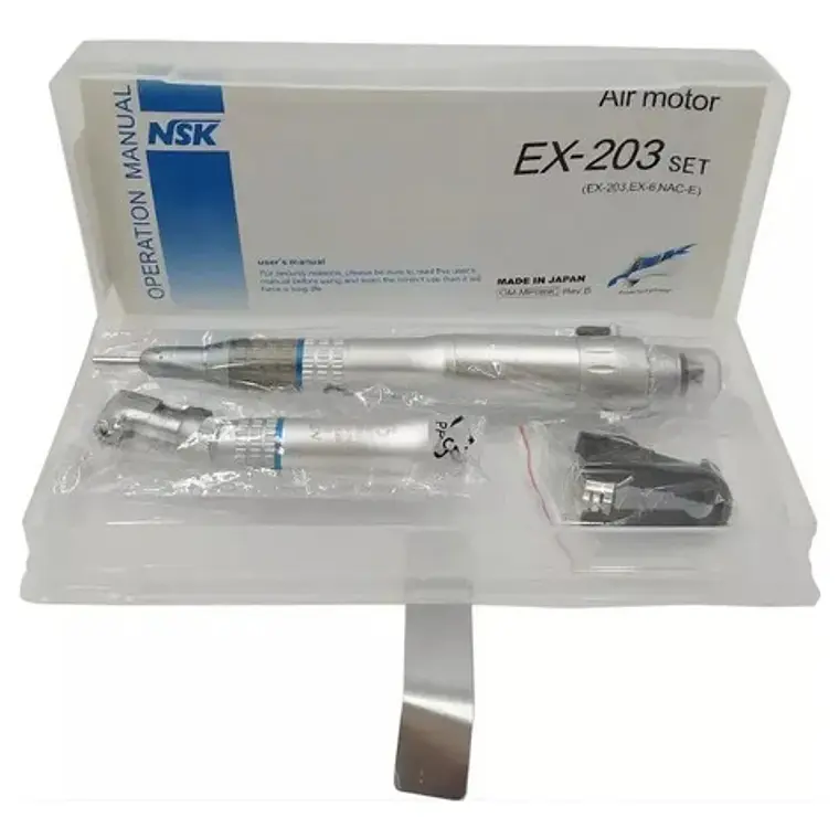 Kit Nsk Micromotor Completísimo Midwest Y Borden Santiago 10