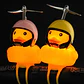 Luz Para Bicicleta Patito Sonora Divertido Santiago - Miniatura 3