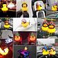 Luz Para Bicicleta Patito Sonora Divertido Santiago - Miniatura 10