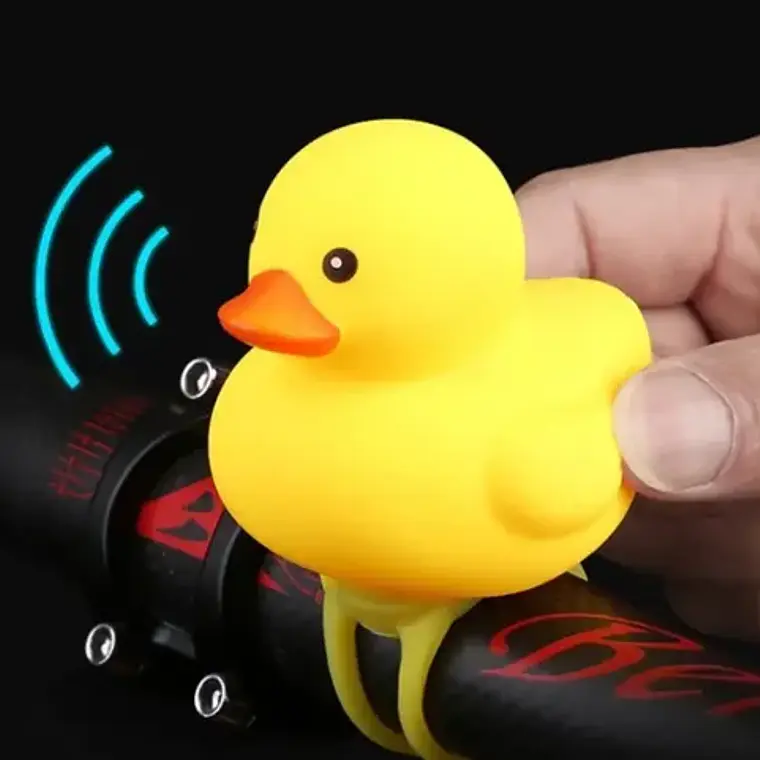 Luz Para Bicicleta Patito Sonora Divertido Santiago 11