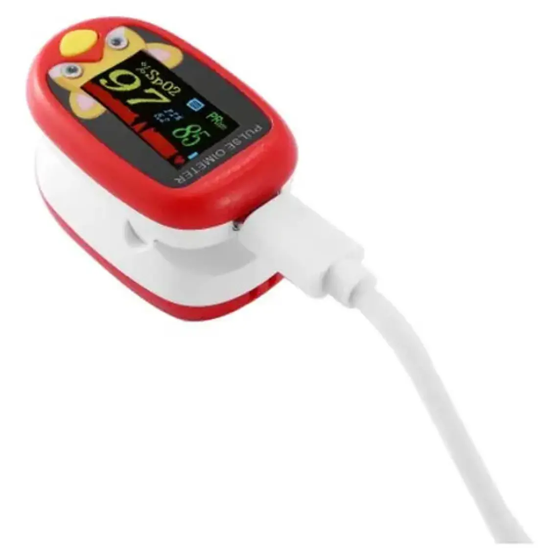 Oximetro De Pulso Usb Pediátrico Saturómetro Recargable  5