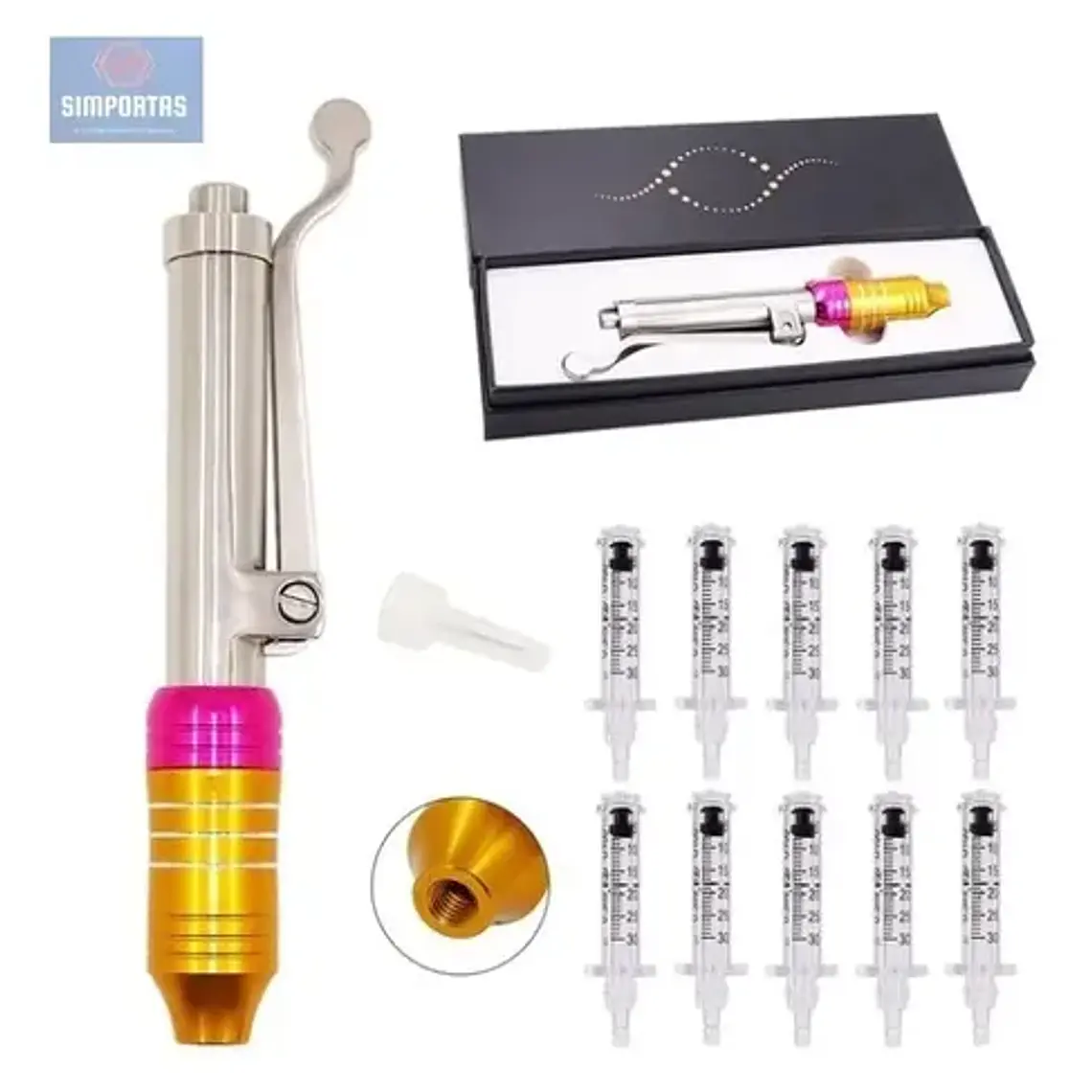 Hyaluron Pen Nuevo Modelo + 10 Jeringuillas De 3ml Santiago 6