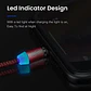 Cable Cargador Rápido 2.4 Amp Tipo Micro Usb Imán Plateado - Miniatura 4