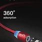 Cable Cargador Rápido 2.4 Amp Tipo Micro Usb Imán Plateado - Miniatura 6