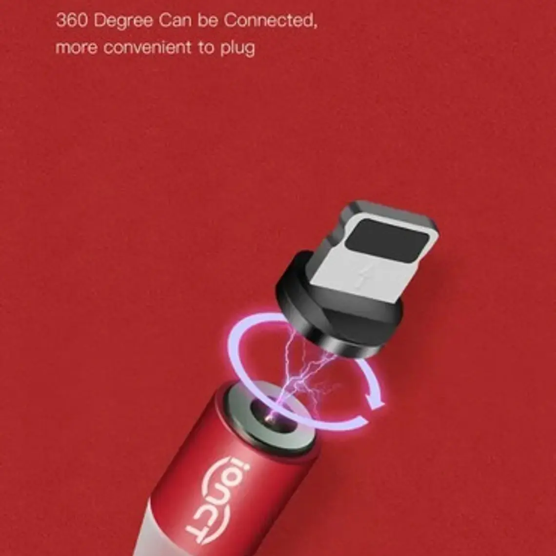 Cable Cargador Rápido 2.4 Amp Tipo Micro Usb Imán Plateado 9