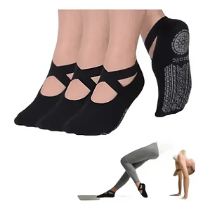 Calcetines Antideslizantes Modelo Para Pilates Y Yoga  