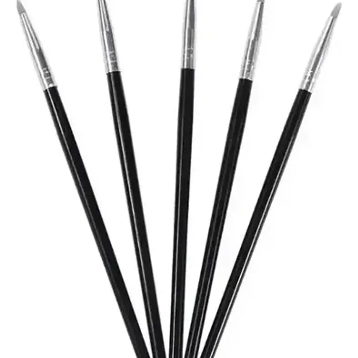 Pack 5 Pinceles De Silicona Para Composite Dental Santiago 1