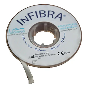 Banda De Refuerzo Dental Tira De Fibra Tipo Ribbon 1 Rollo
