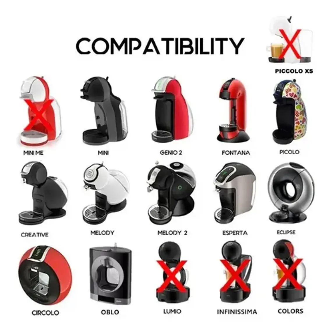 Capsula Dolce Gusto Reutilizable Acero + Apisonador Santiago 8