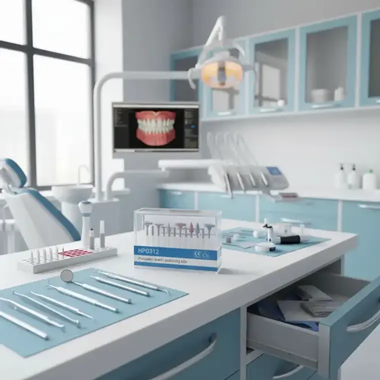 Pulidor De Cerámica Y Porcelana Dental Set De 12u Santiago 2