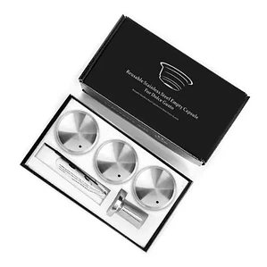 Pack Capsula Dolce Gusto Reutilizable Tapa Metálica Premium