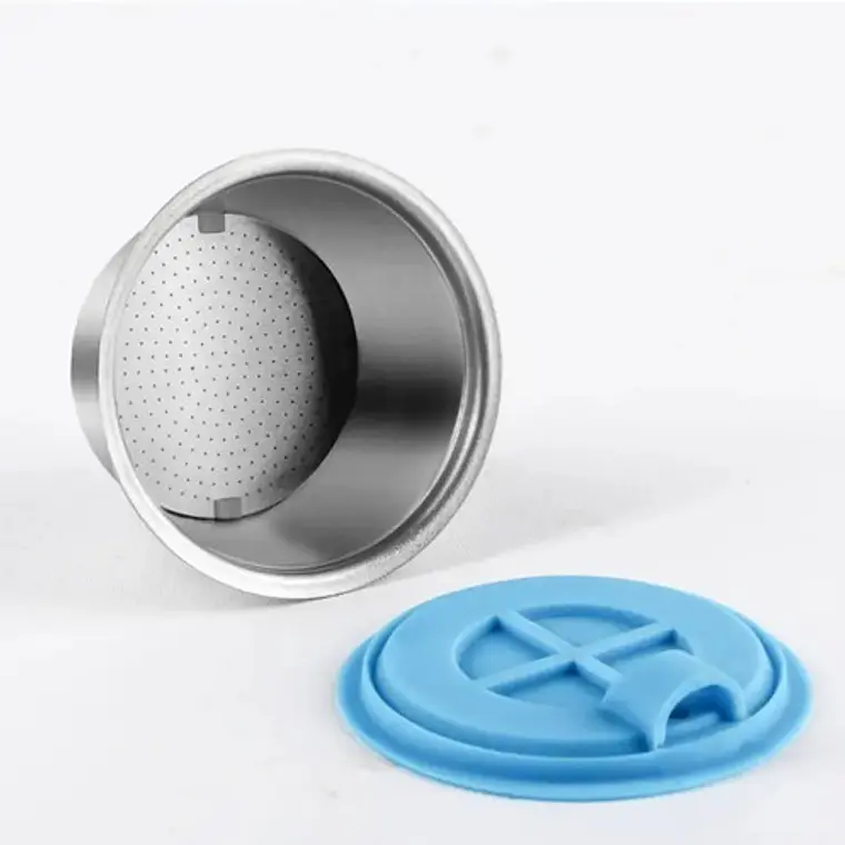 Capsula Dolce Gusto Reutilizable Acero Inoxidable Tapa Azul 8
