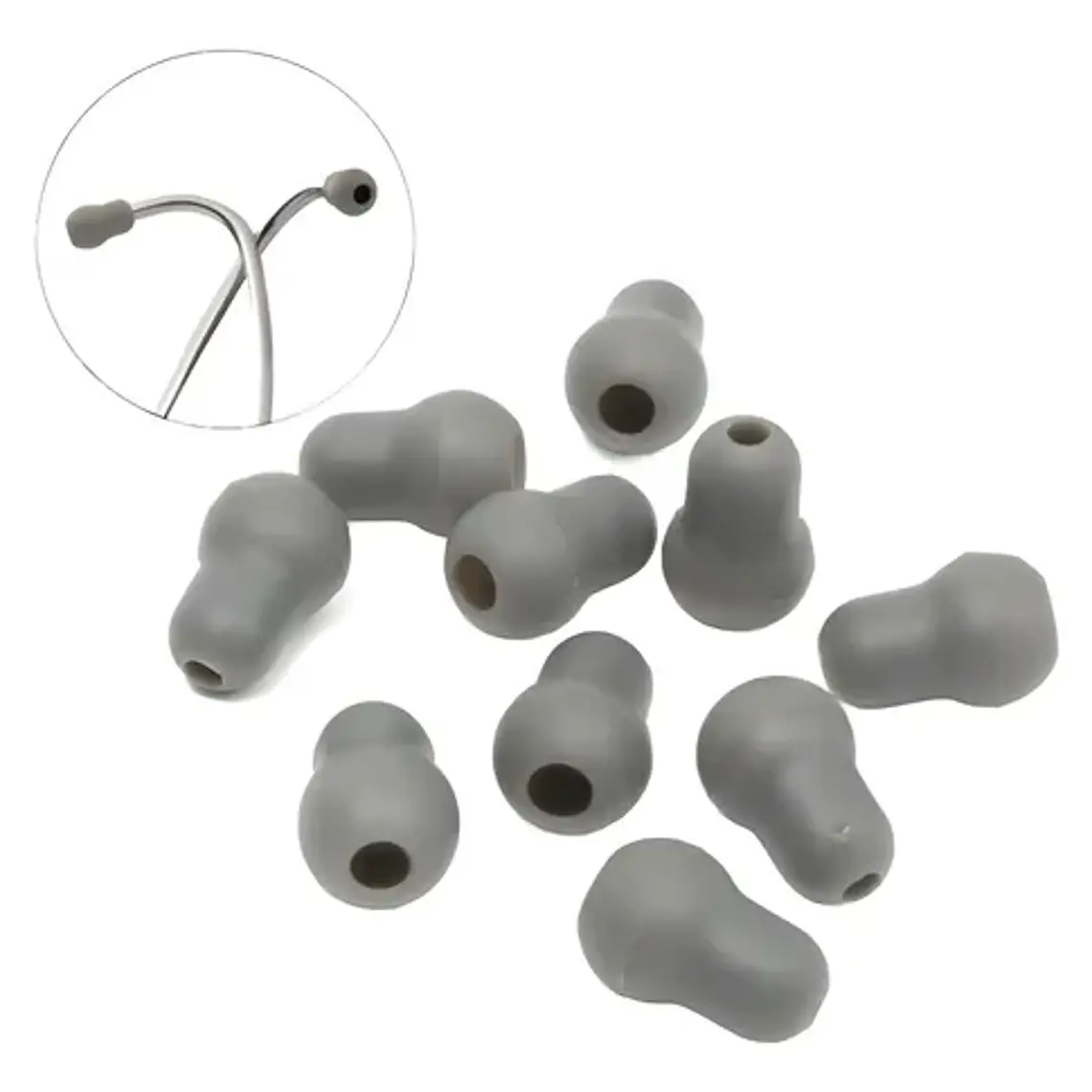 Olivas Fonendoscopio Littmann Blandas Lote 2 Pares Santiago 1