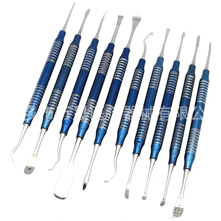 Set Periostótomos Odontología Cirugía Bucal Instrumental Sgo 3