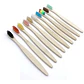 Pack Cepillos De Dientes De Bambú Niños Ecológico 10u  - Miniatura 5