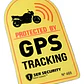2 X Logos Gps Adhesivos Pequeños Para Motocicleta Santiago - Miniatura 1