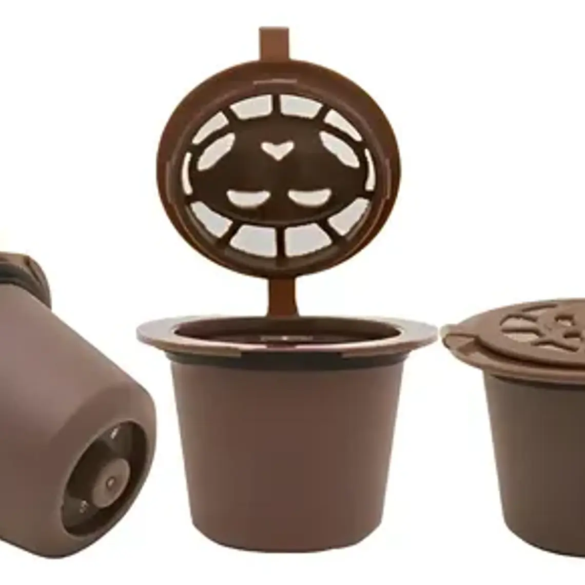 3x Capsula Café Reutilizables Recargables Nespresso Santiago 5