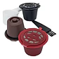 3x Capsula Café Reutilizables Recargables Nespresso Santiago - Miniatura 10