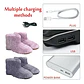Calentador De Pies Zapatos De Felpa Invierno Usb Santiago - Miniatura 5