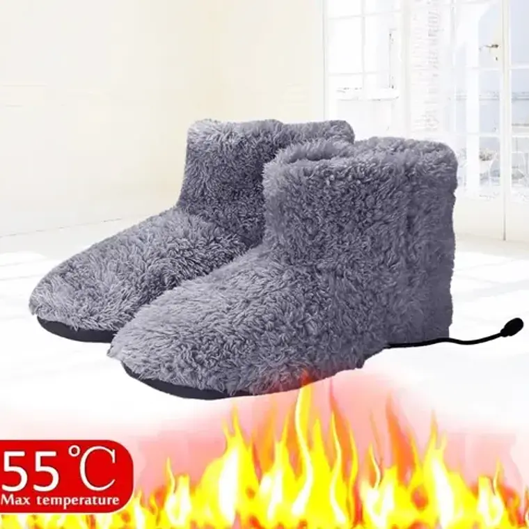 Calentador De Pies Zapatos De Felpa Invierno Usb Santiago 7