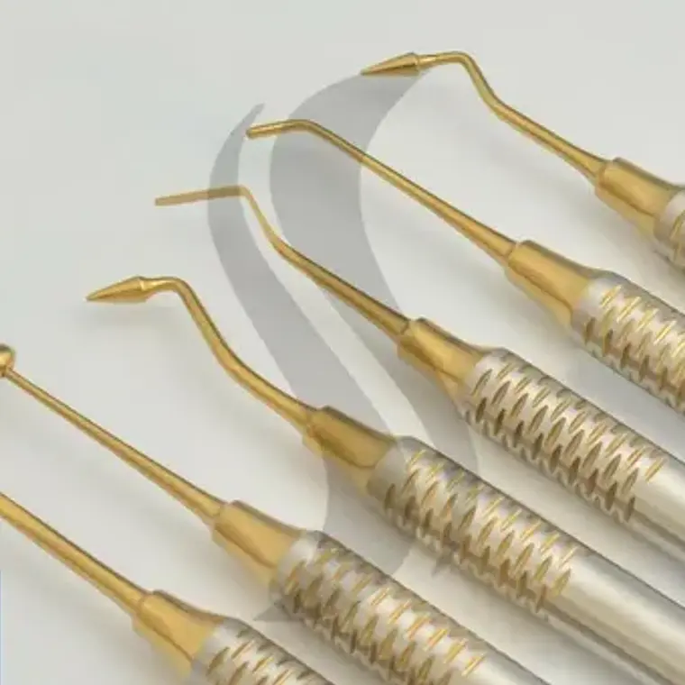 Espátulas De Composite Resina Dental Set 6u Santiago 4