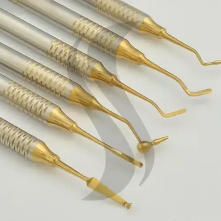 Espátulas De Composite Resina Dental Set 6u Santiago 5