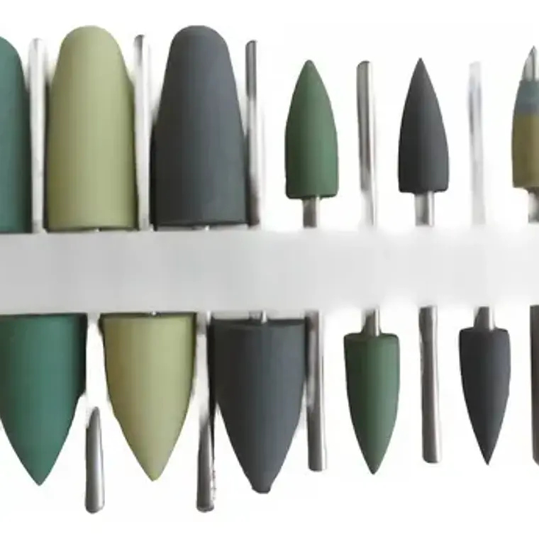 Set Gomas De Pulido Dental Baja Velocidad 12u Santiago 1