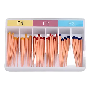 Conos De Gutapercha P/ Sistema Protaper Mixto F1-f2-f3 Stgo.
