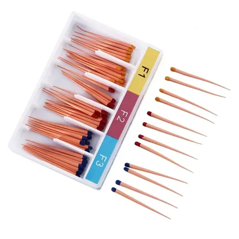 Conos De Gutapercha P/ Sistema Protaper Mixto F1-f2-f3 Stgo. 3