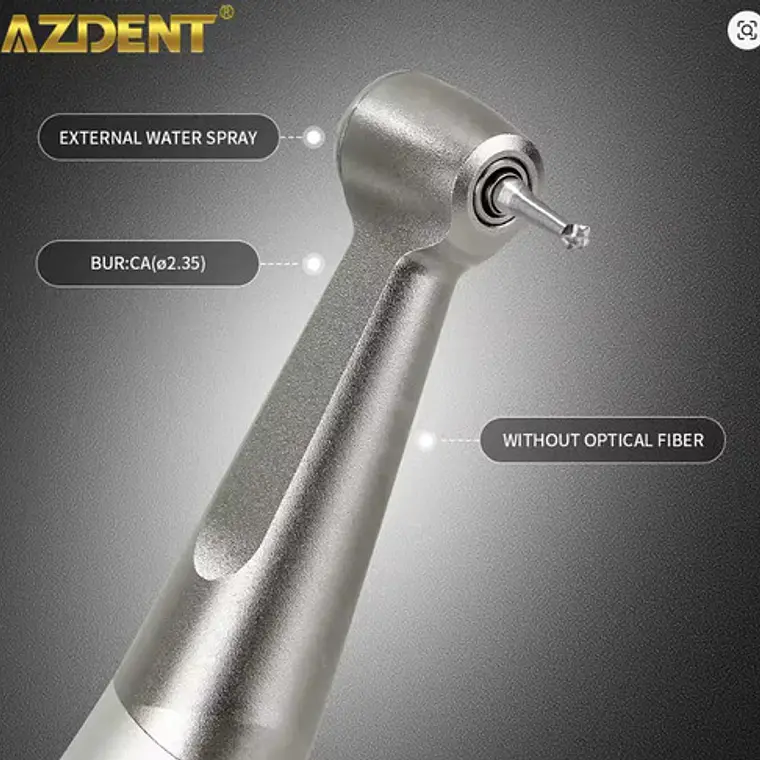 Contra Angulo Dental Original Azdent Sistema Push Button 3