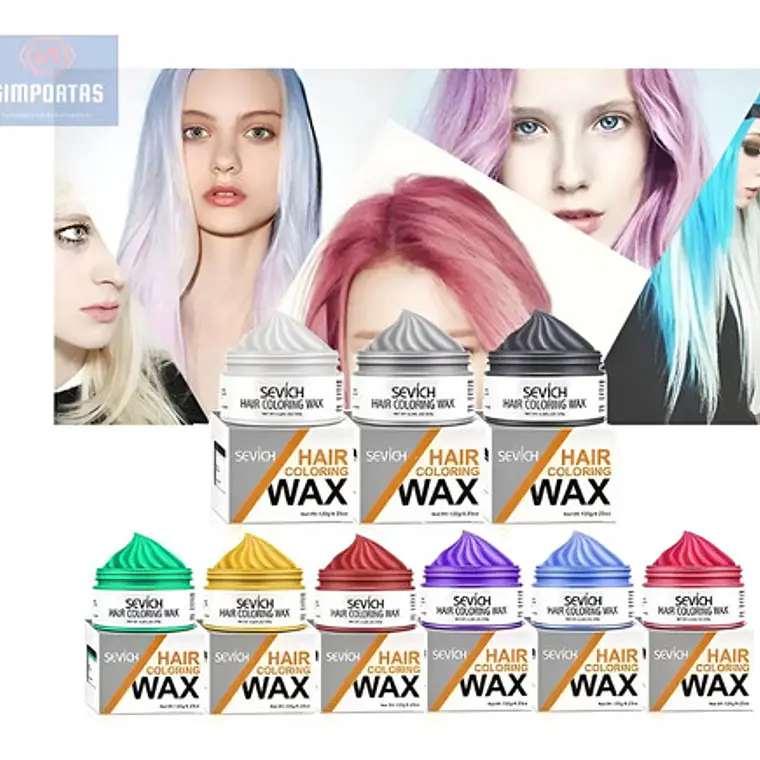 Cera Mousse Fantasia Color Wax 120g Tinte Original Sevich    6
