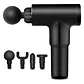 Pistola Masajeadora Masajeador Muscular Maquina Para Masajes Color Negro - Miniatura 1