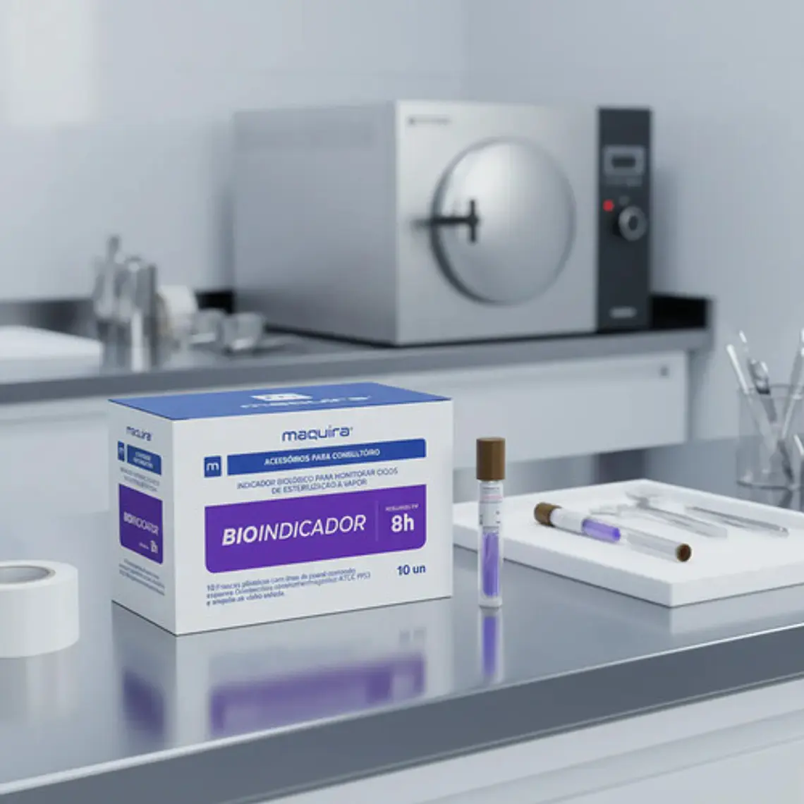 Indicador Biológico 8h Único Autoclaves Esterilización Maqui 2
