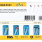 Kit Poste Fibra De Vidrio Odontologicos 20 Unidades + Fresas - Miniatura 1